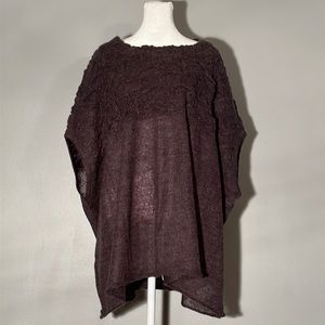CAbi Brown Long Sweater, Size Medium